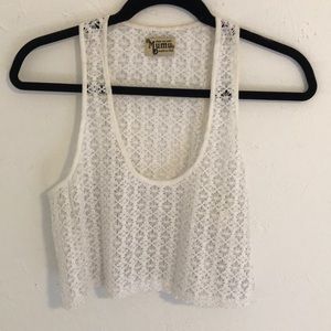 Show me Your Mumu mwah crop top